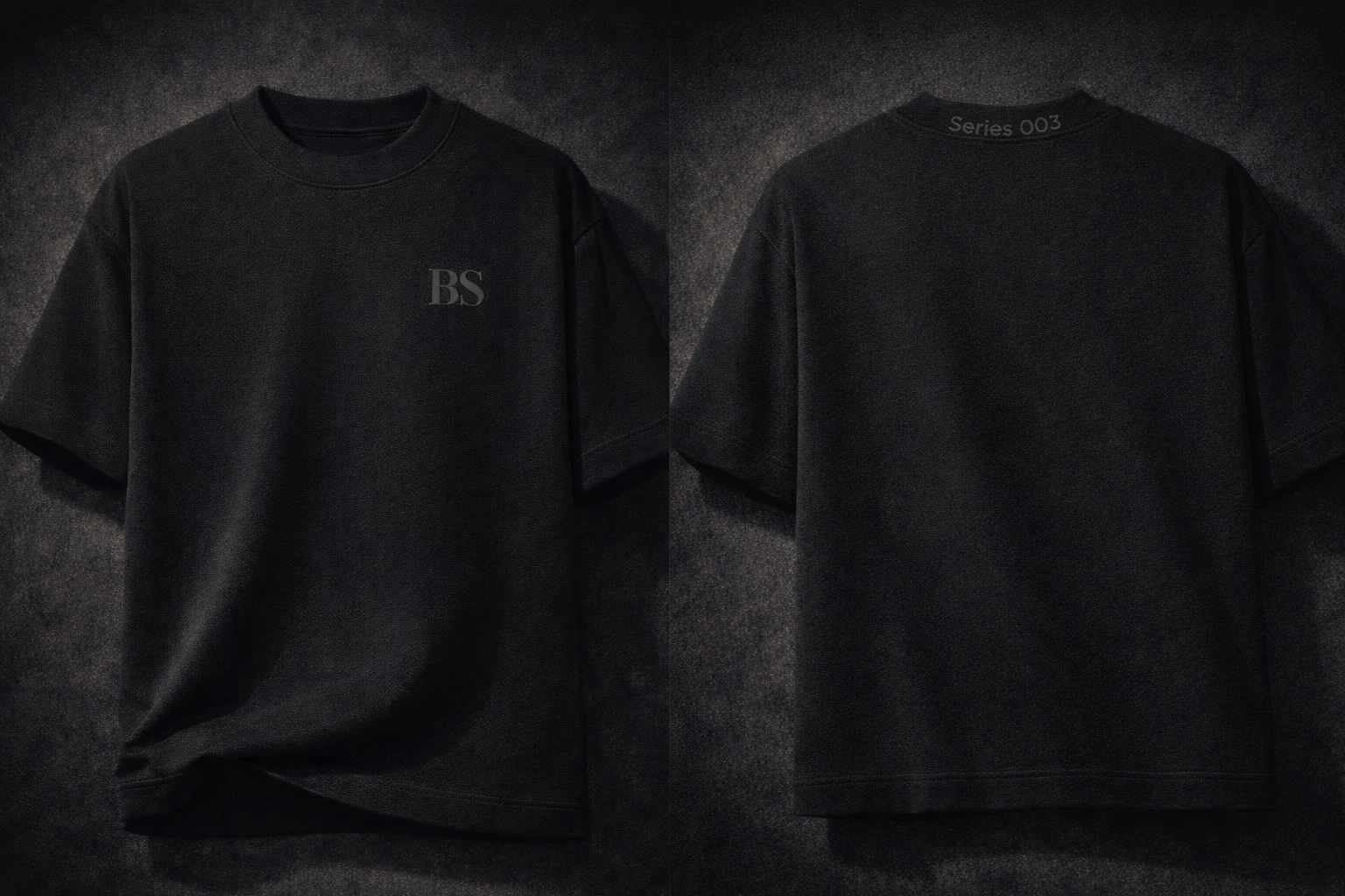 Buffalo Series 003 — Black Signature Tee