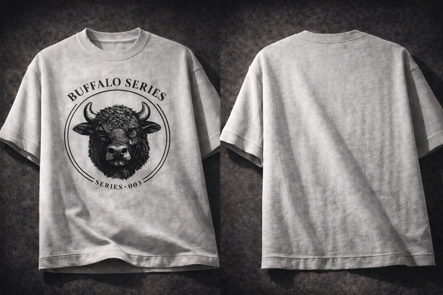 Buffalo Series 003 — The Stone Standard Tee