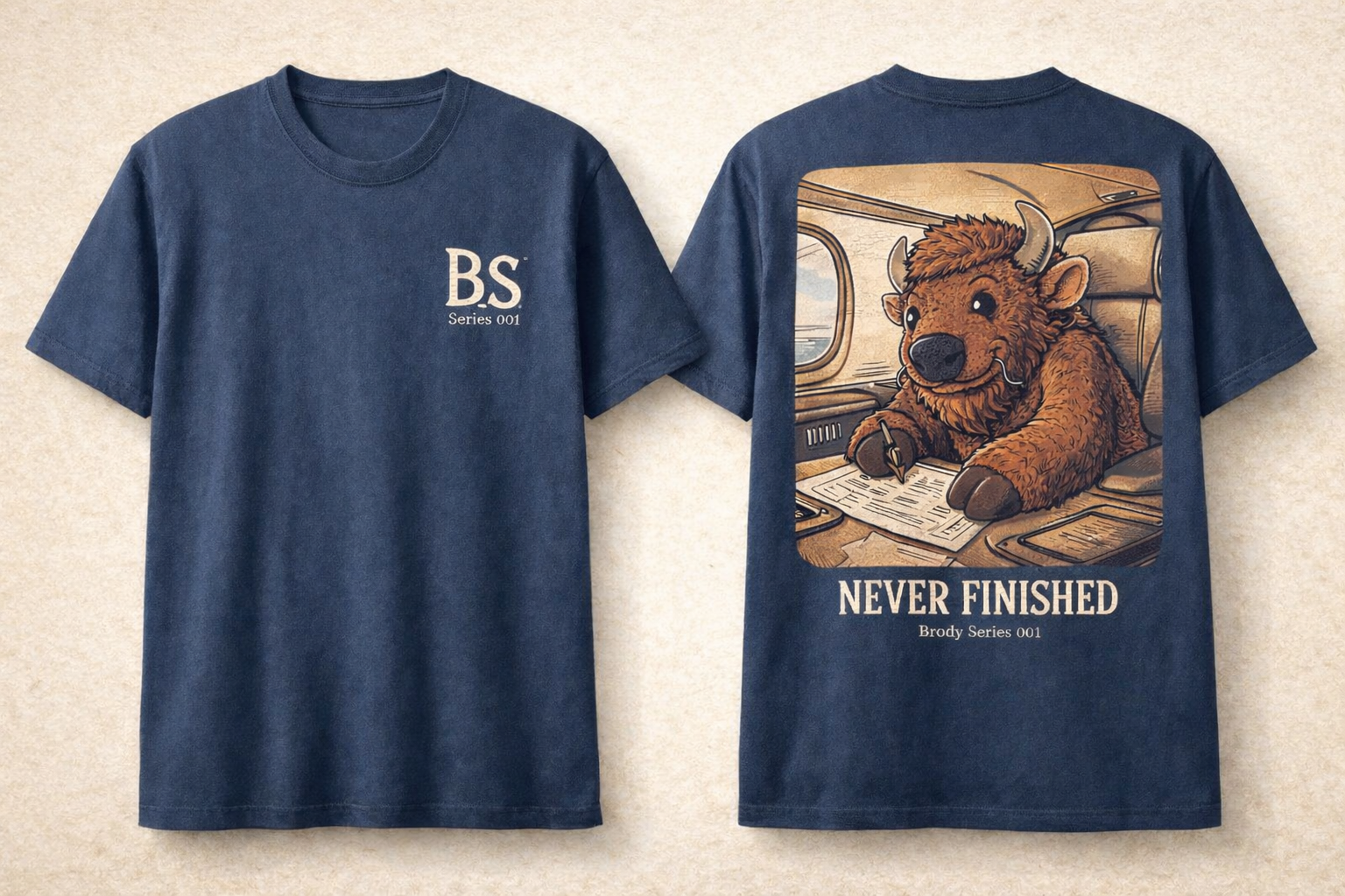 Brody Buffalo “Never Finished” Series 001