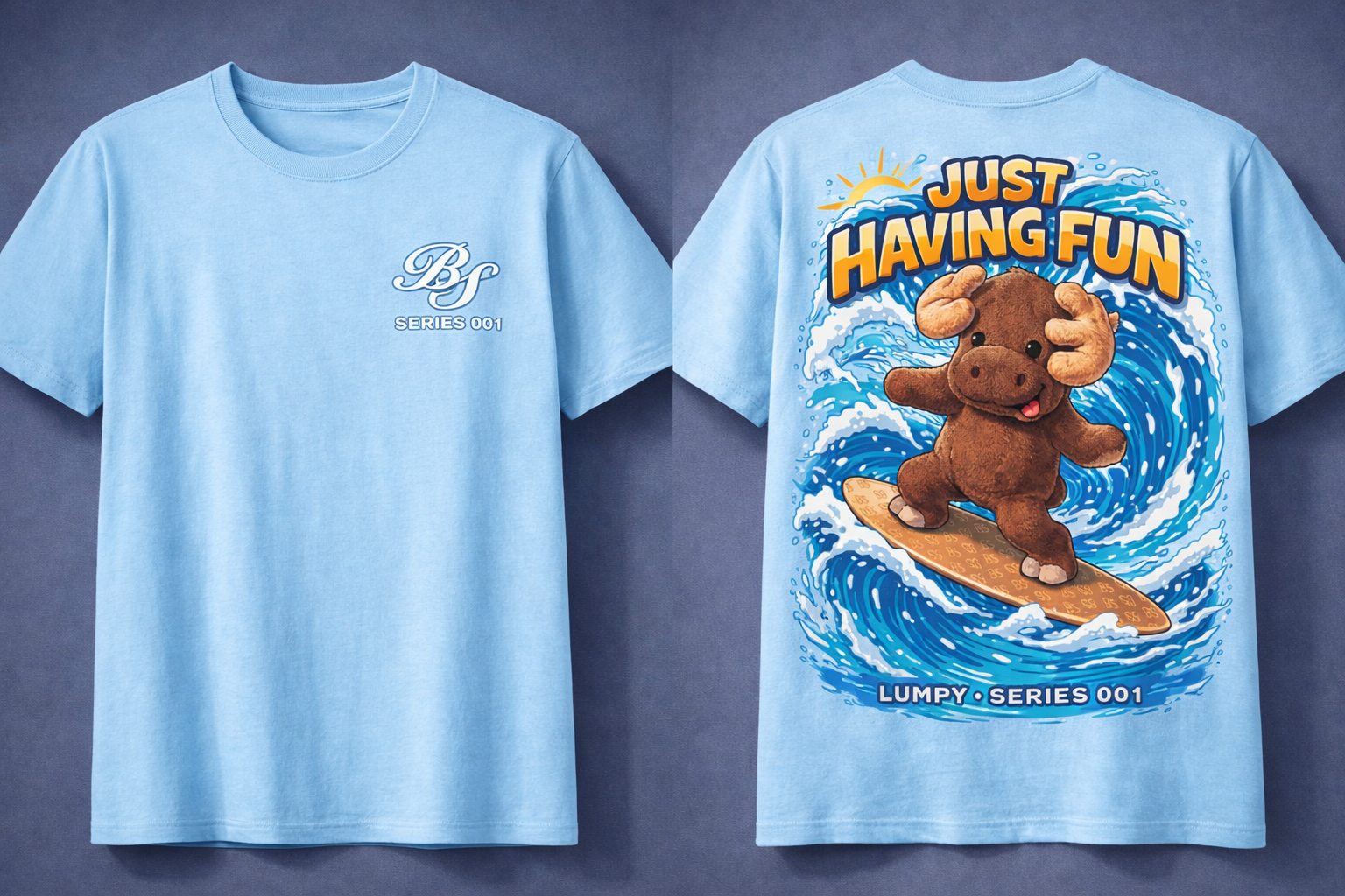 Lumpy Moose “Just Having Fun” Series 001