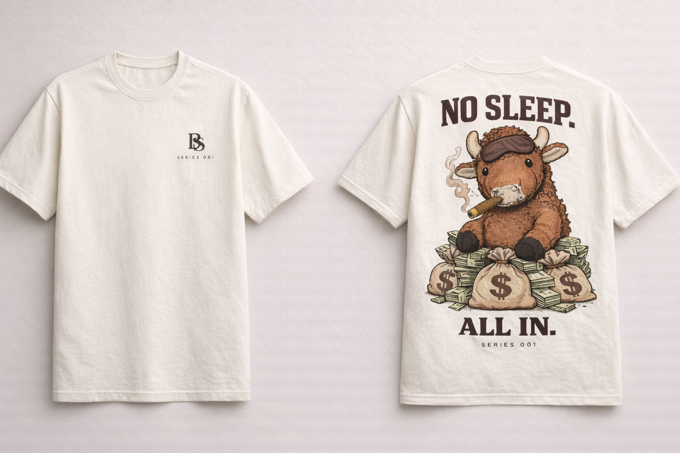 Lumphey "No Sleep. All in" Series 001