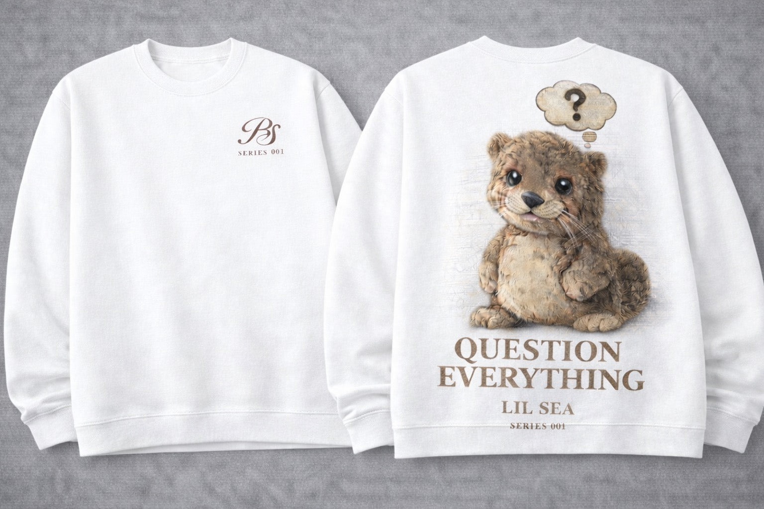 Lil Sea “Question Everything” Series 001 Sweatshirt