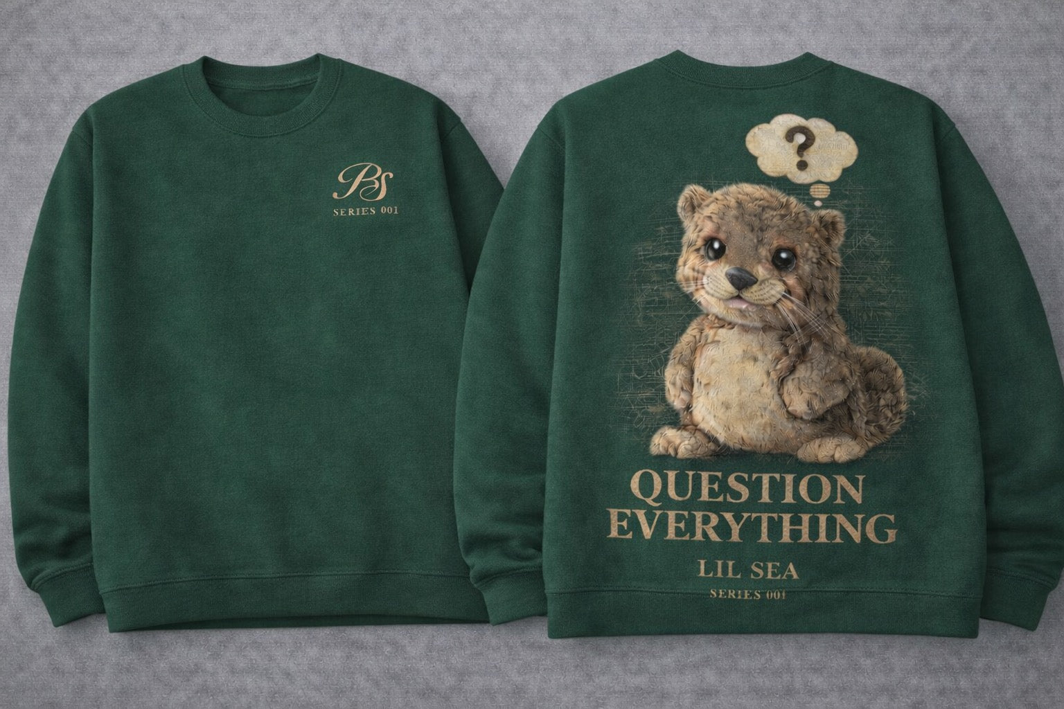 Lil Sea “Question Everything” Series 001 Sweatshirt
