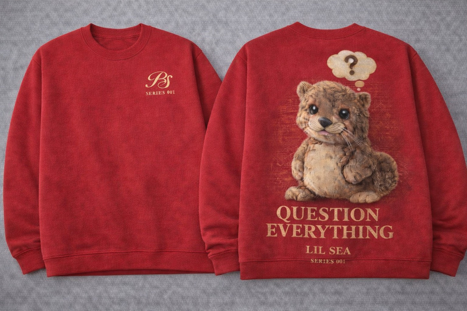 Lil Sea “Question Everything” Series 001 Sweatshirt