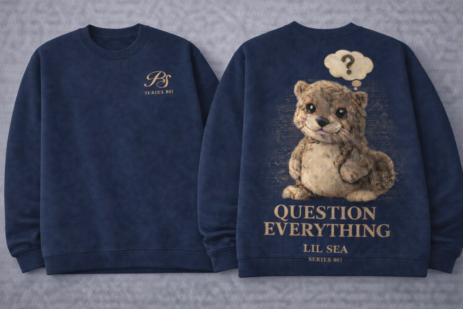 Lil Sea “Question Everything” Series 001 Sweatshirt