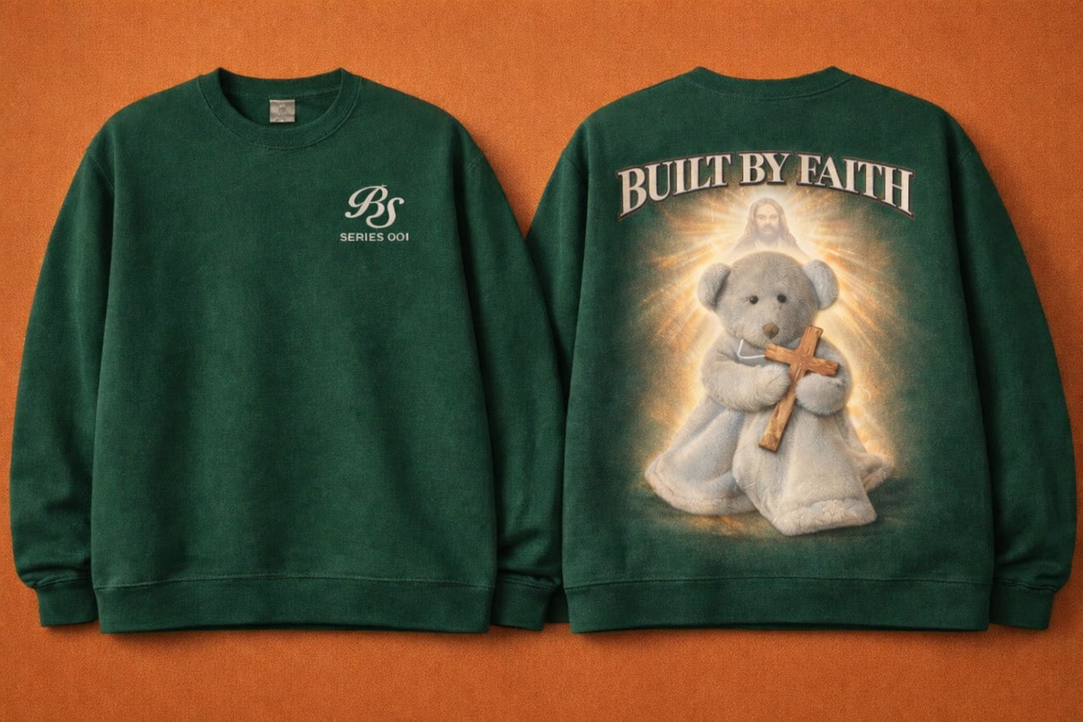 Buddy “Built By Faith” Series 001 Sweatshirt