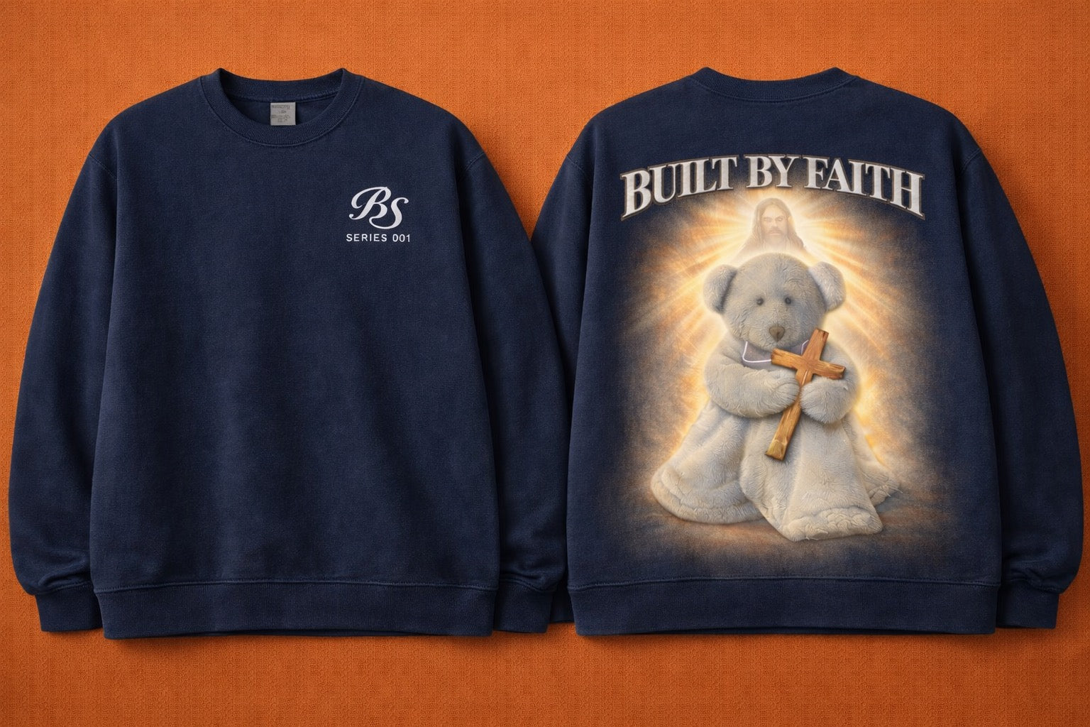 Buddy “Built By Faith” Series 001 Sweatshirt