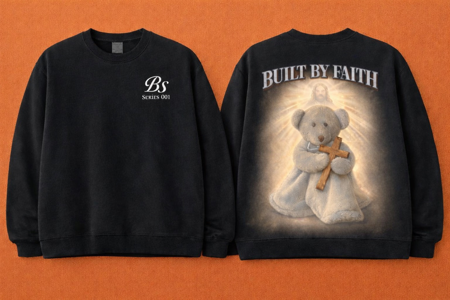 Buddy “Built By Faith” Series 001 Sweatshirt