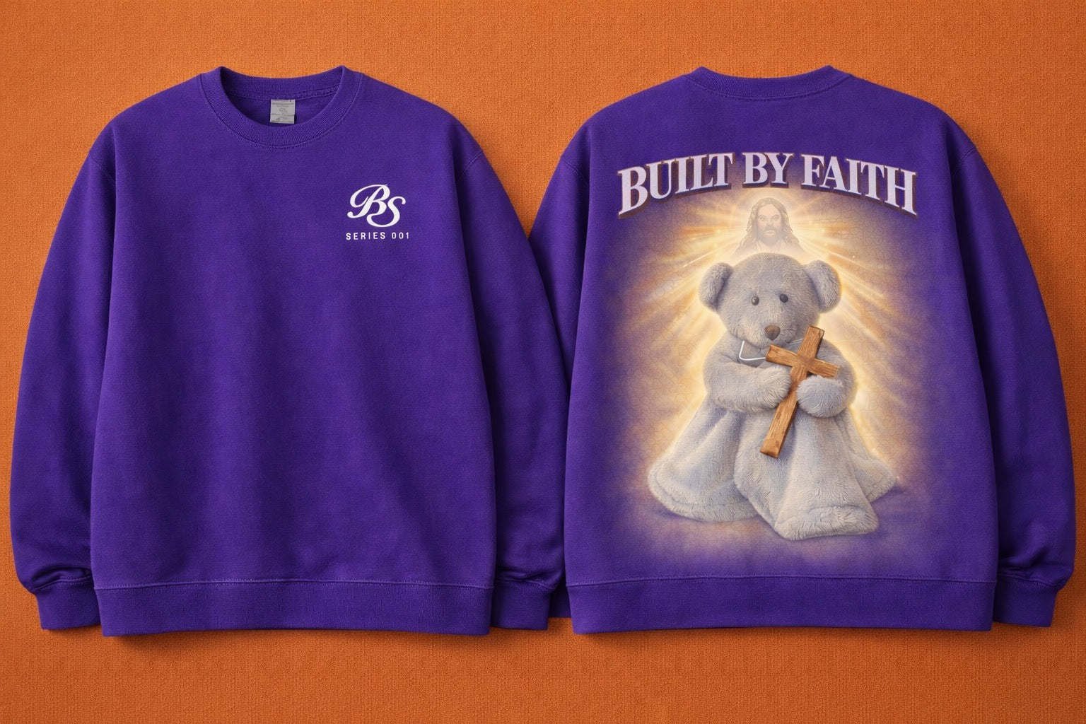 Buddy “Built By Faith” Series 001 Sweatshirt