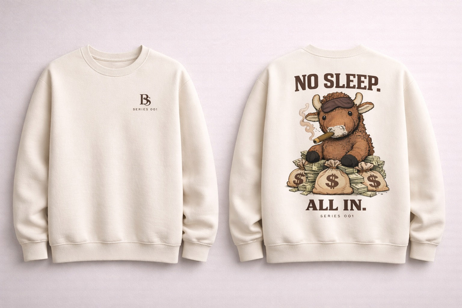 Lumphey "No Sleep. All in" Series 001 Sweatshirt