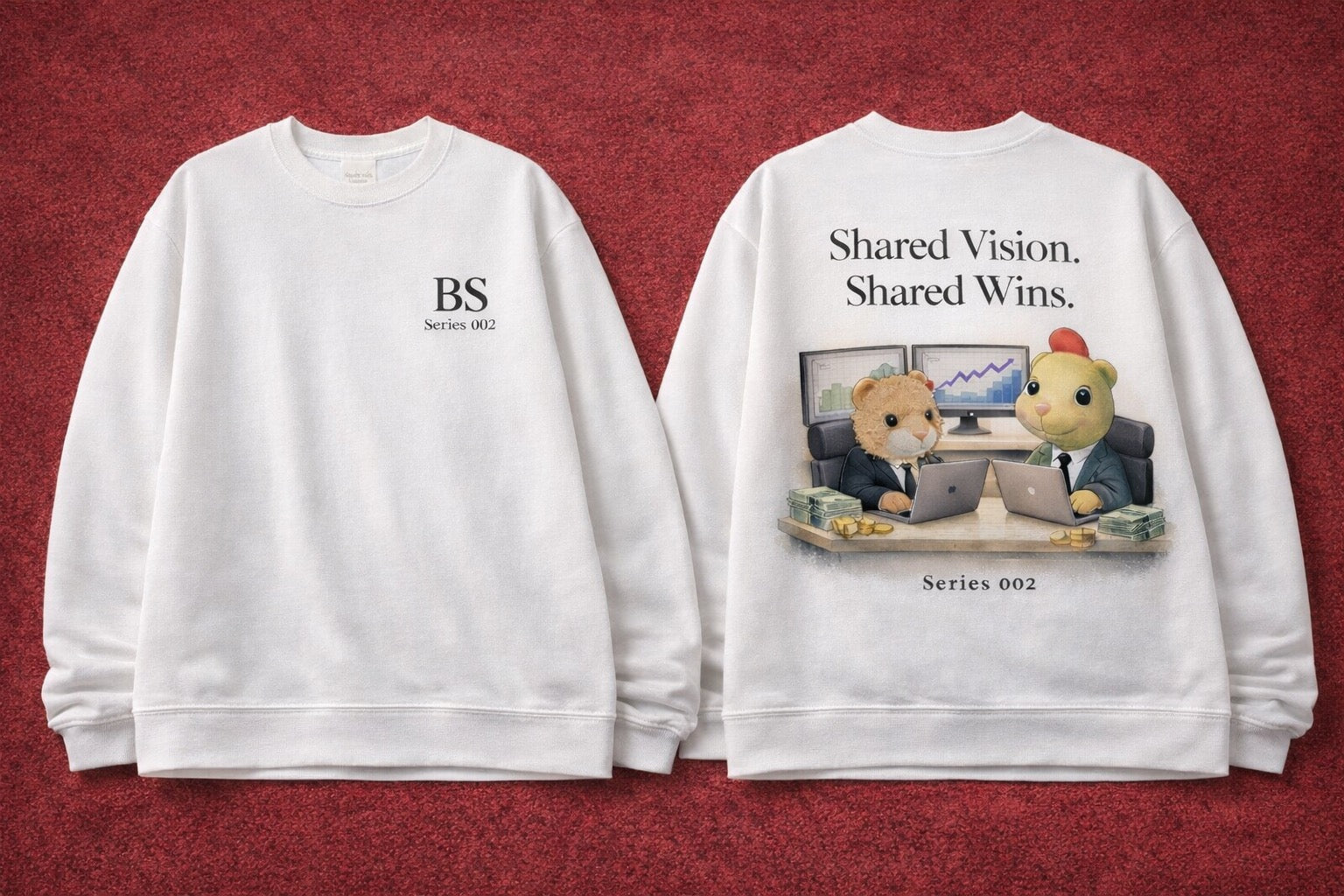 Pecan and Diny “Shared Vision. Shared Wins” Series 002 Sweatshirt