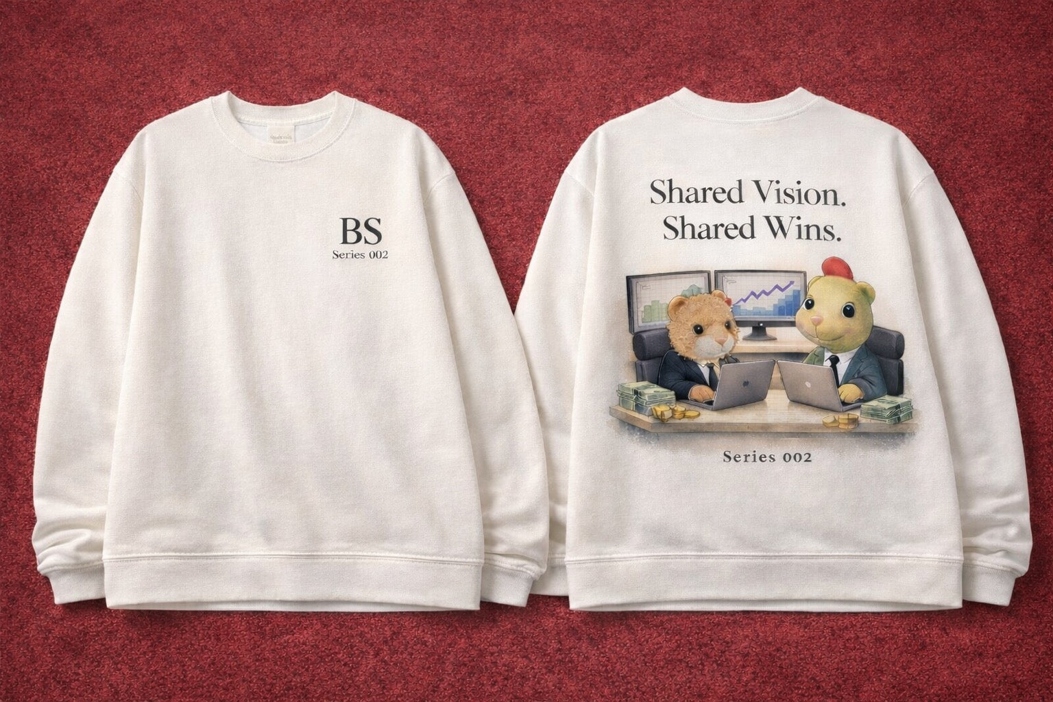 Pecan and Diny “Shared Vision. Shared Wins” Series 002 Sweatshirt