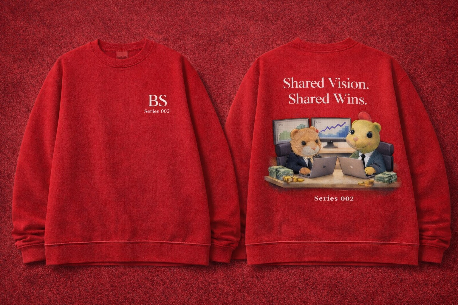 Pecan and Diny “Shared Vision. Shared Wins” Series 002 Sweatshirt