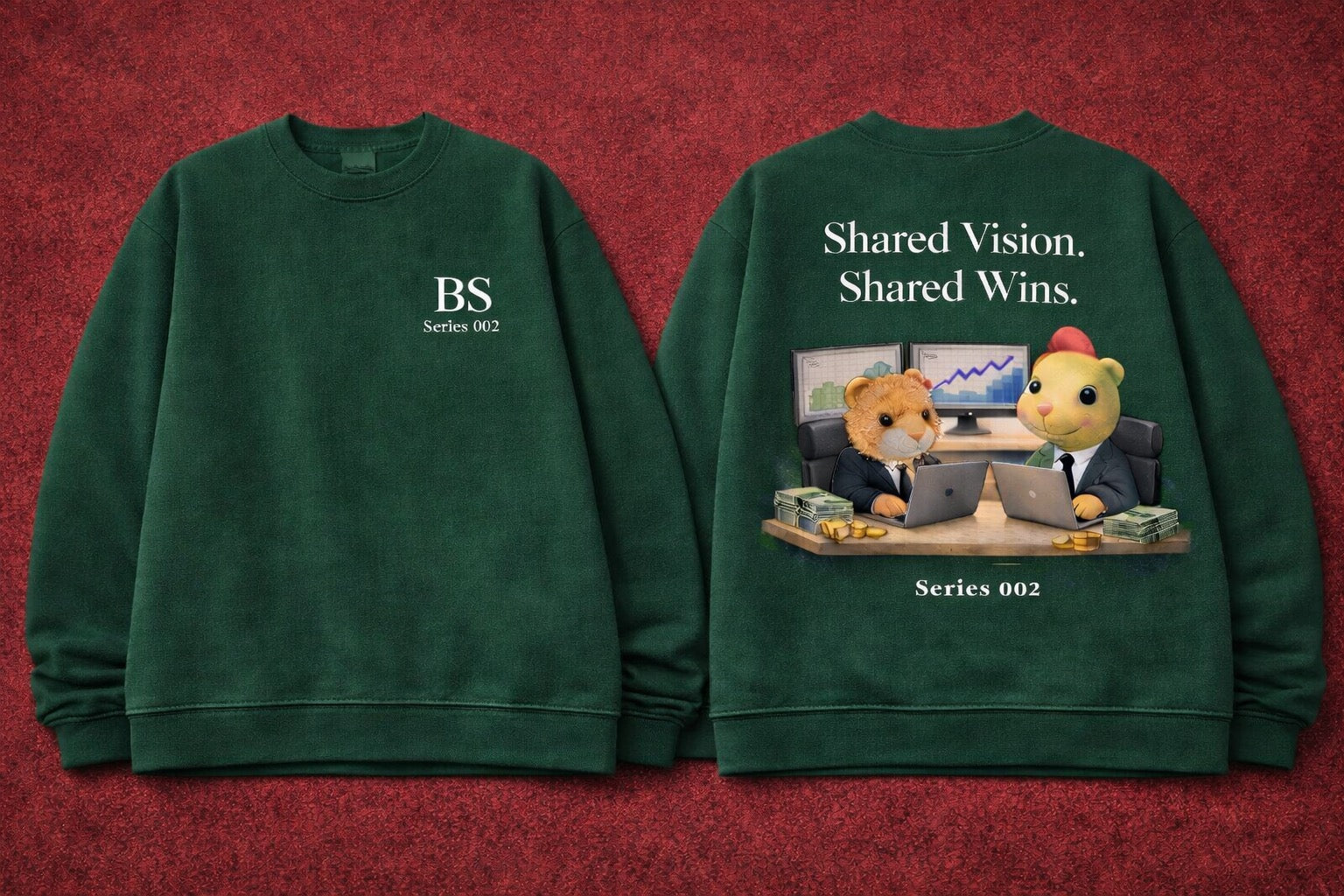 Pecan and Diny “Shared Vision. Shared Wins” Series 002 Sweatshirt
