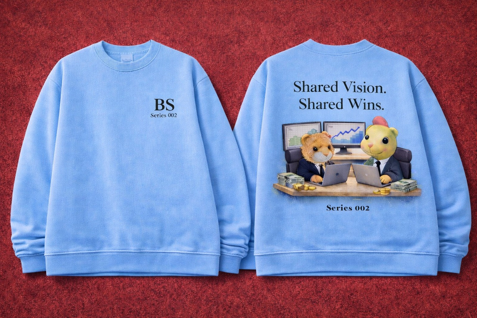 Pecan and Diny “Shared Vision. Shared Wins” Series 002 Sweatshirt