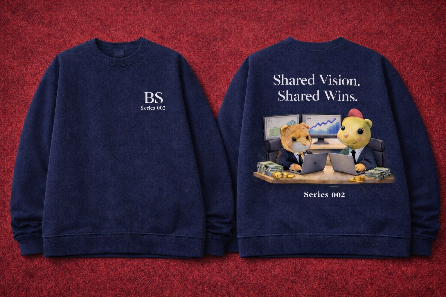 Pecan and Diny “Shared Vision. Shared Wins” Series 002 Sweatshirt