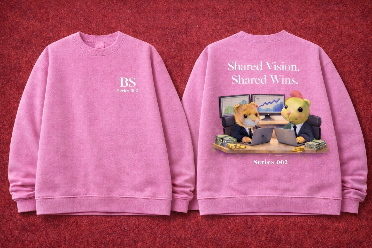 Pecan and Diny “Shared Vision. Shared Wins” Series 002 Sweatshirt
