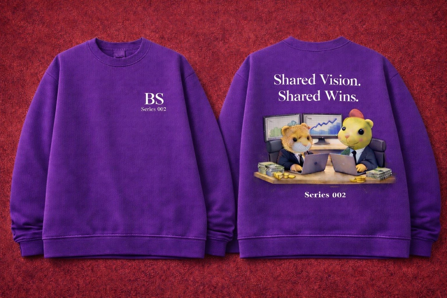 Pecan and Diny “Shared Vision. Shared Wins” Series 002 Sweatshirt