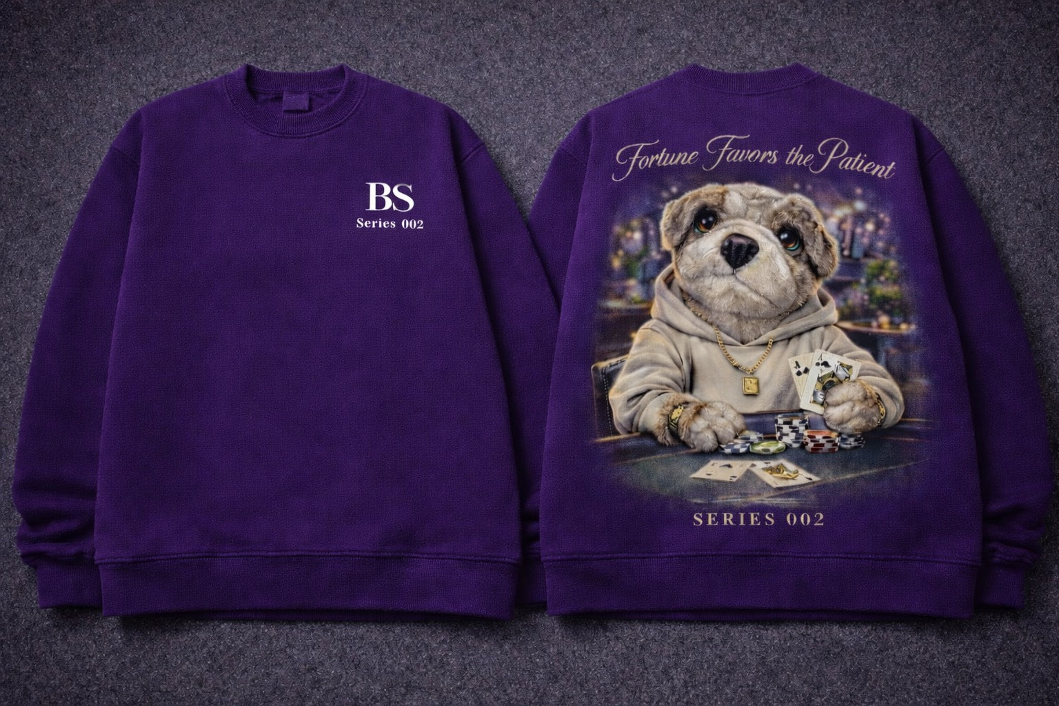 Winston “Fortune Favors The Patient” Series 002 Sweatshirt