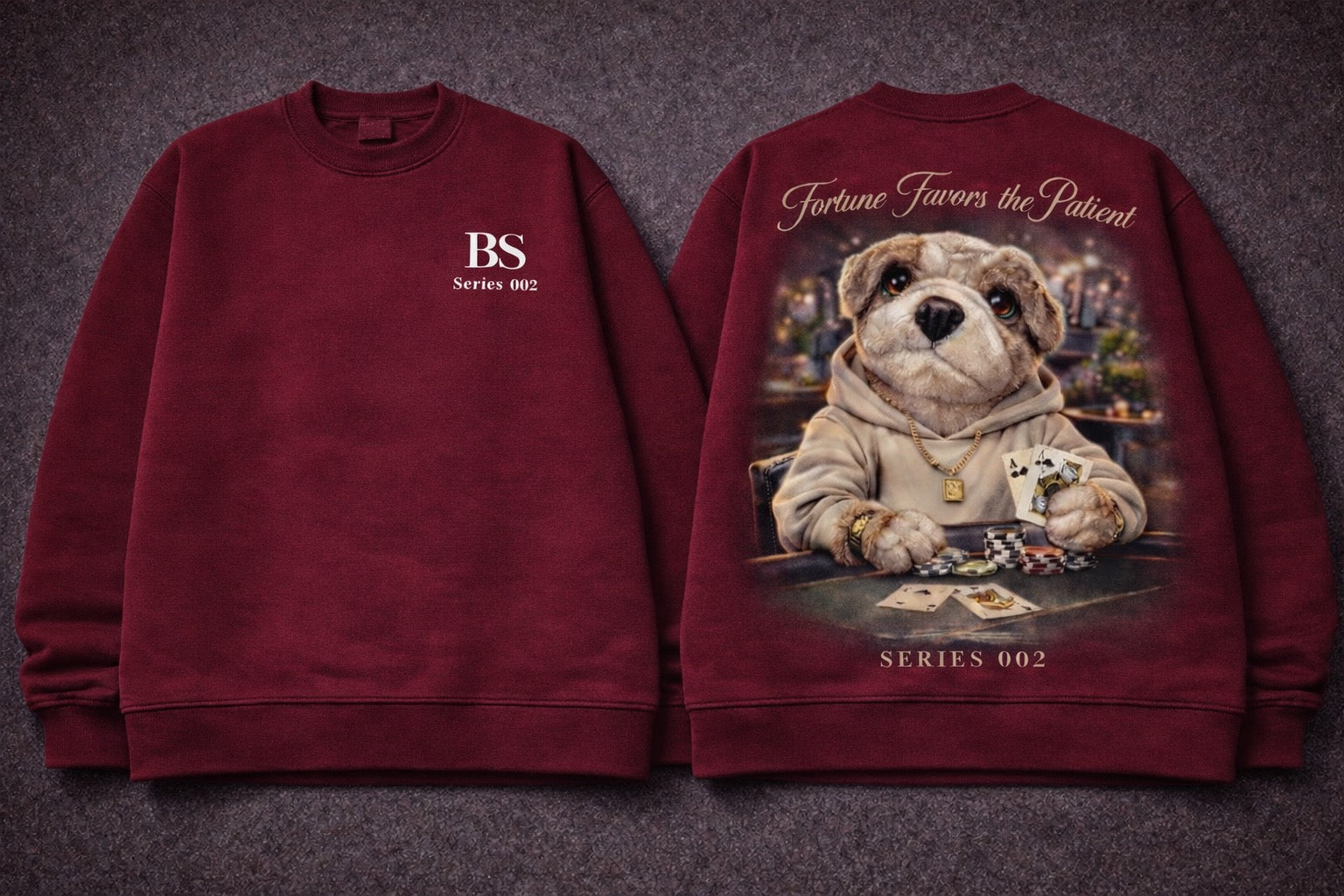 Winston “Fortune Favors The Patient” Series 002 Sweatshirt