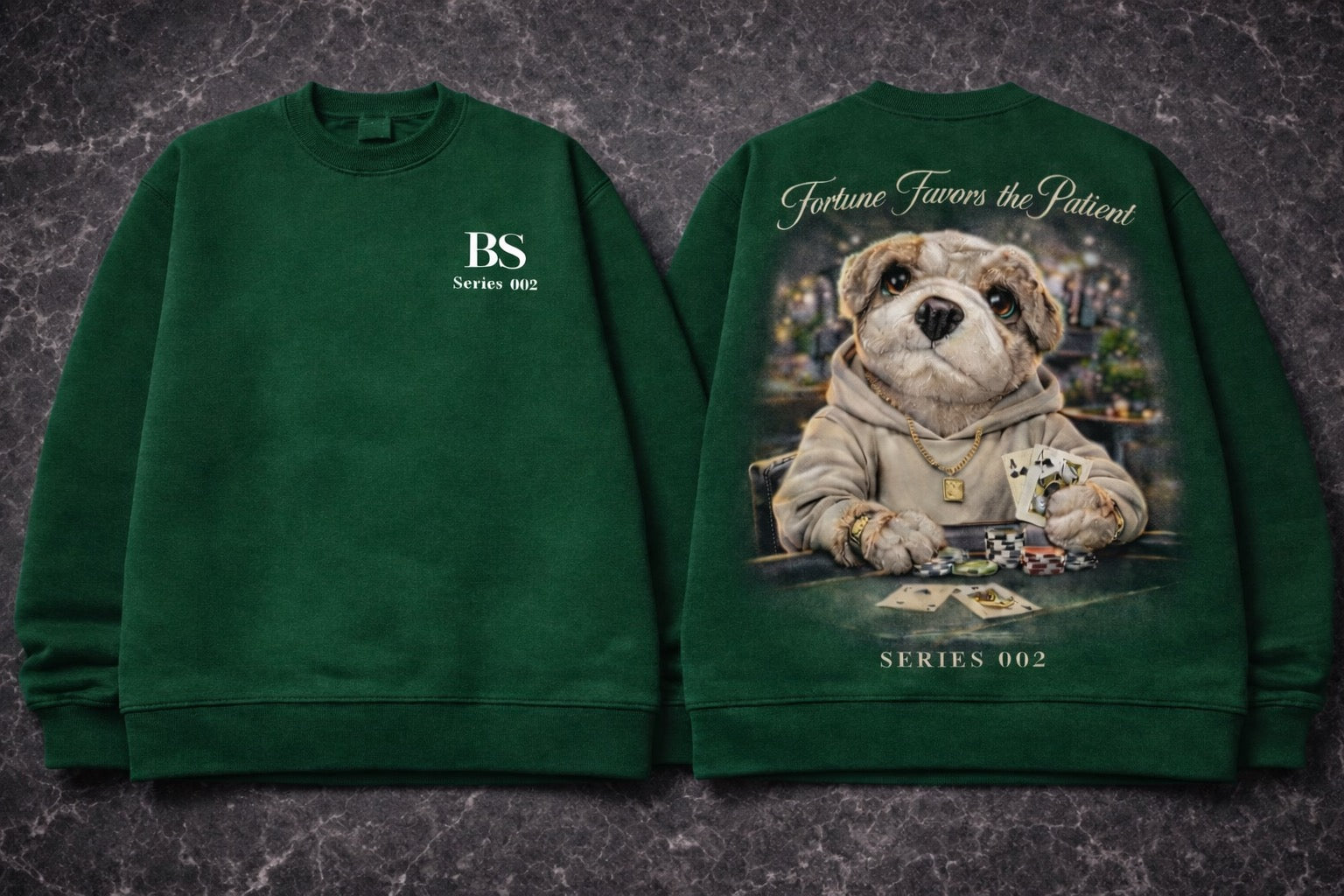 Winston “Fortune Favors The Patient” Series 002 Sweatshirt