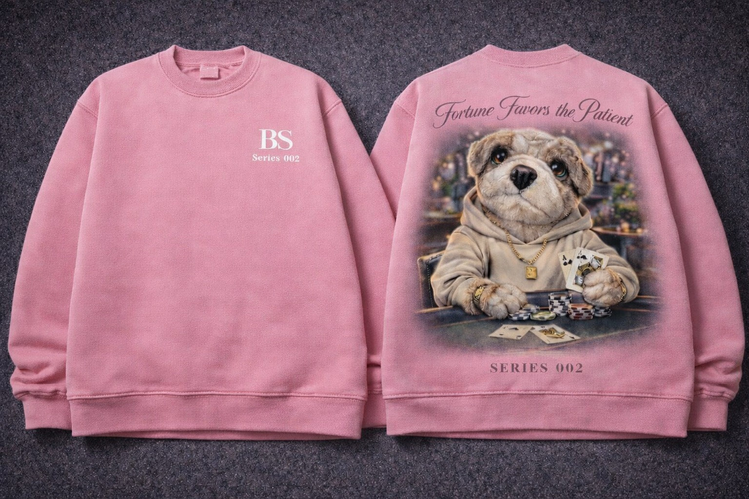 Winston “Fortune Favors The Patient” Series 002 Sweatshirt