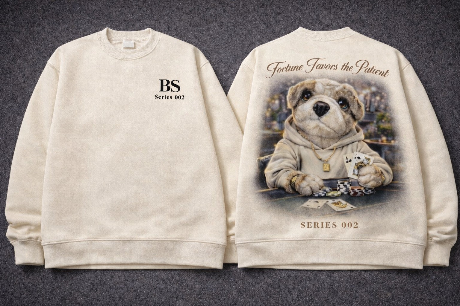 Winston “Fortune Favors The Patient” Series 002 Sweatshirt