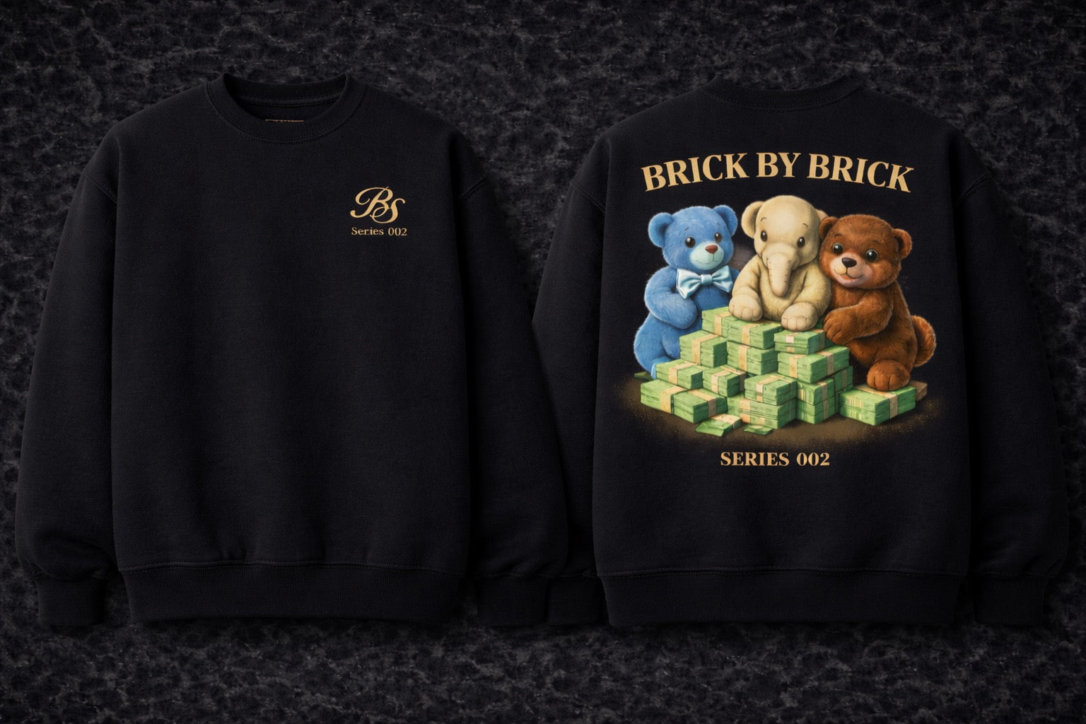 Buddy, Humphrey, Lil Sea “Brick By Brick” Series 002 Sweatshirt
