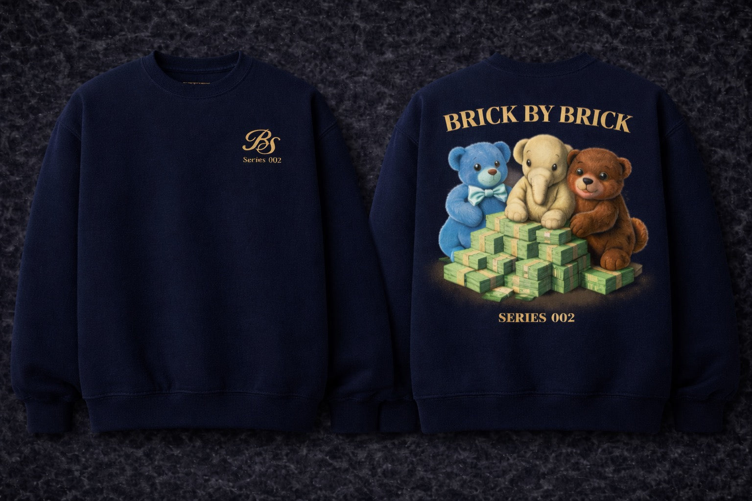 Buddy, Humphrey, Lil Sea “Brick By Brick” Series 002 Sweatshirt