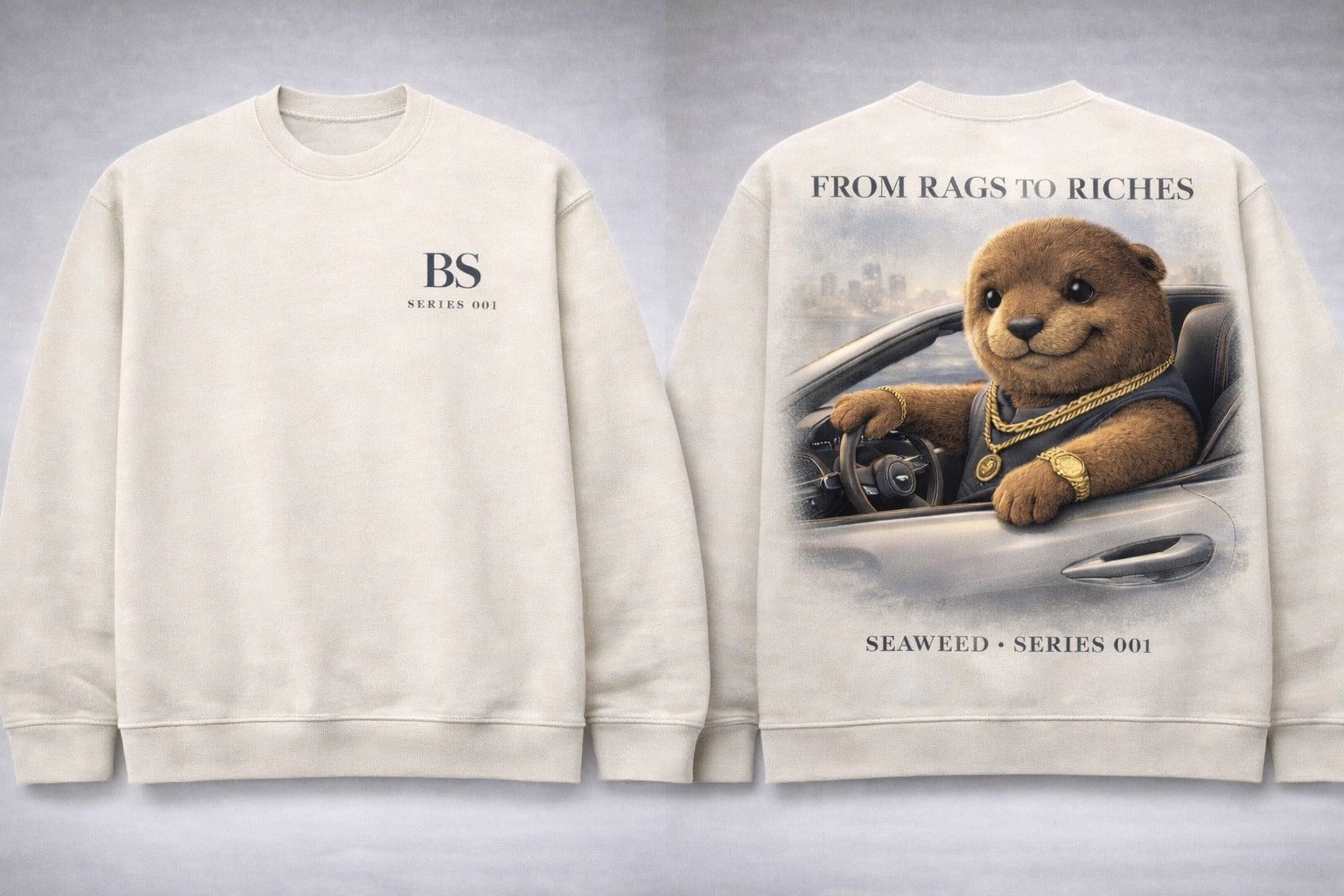 Seaweed “Rags To Riches” Series 001 Sweatshirt