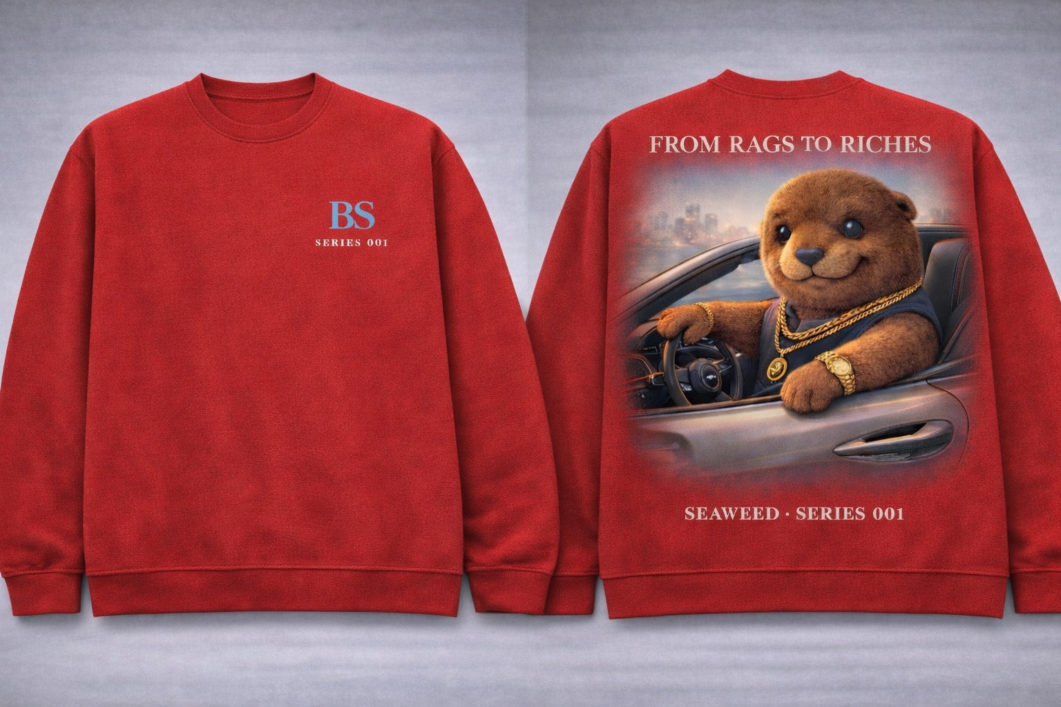 Seaweed “Rags To Riches” Series 001 Sweatshirt