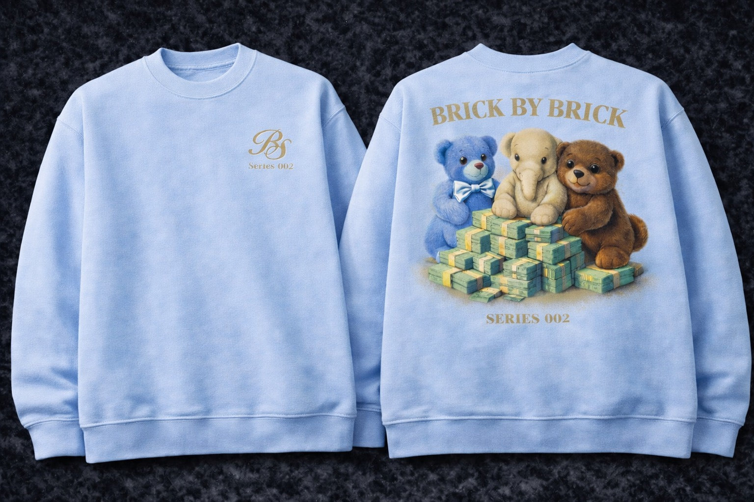 Buddy, Humphrey, Lil Sea “Brick By Brick” Series 002 Sweatshirt