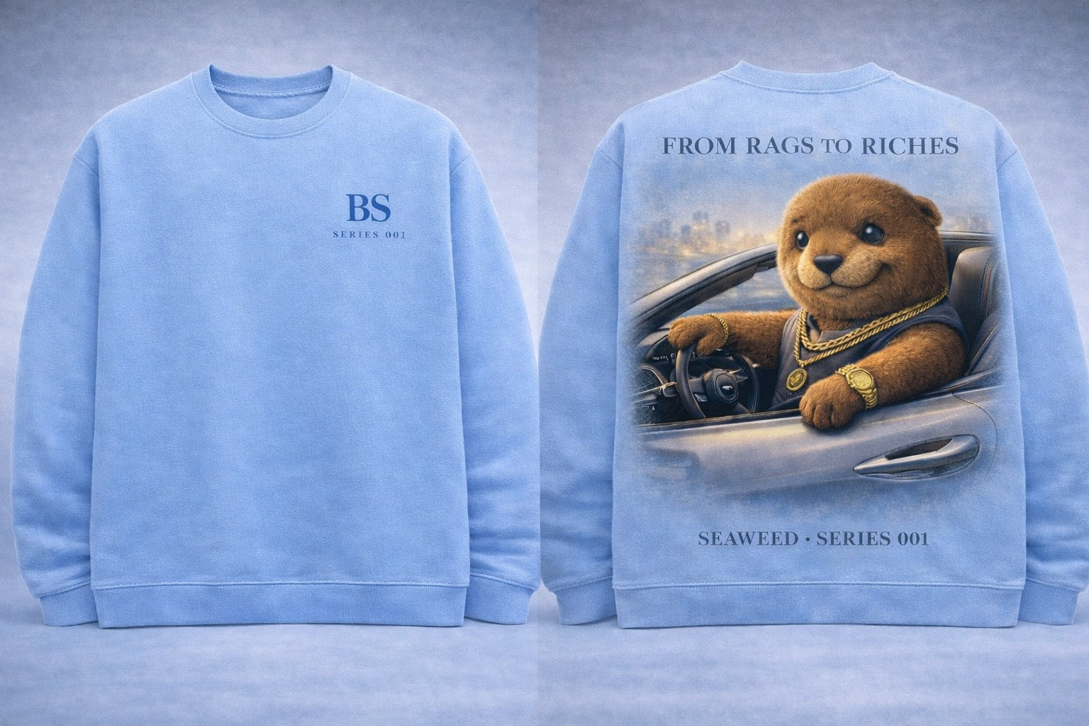 Seaweed “Rags To Riches” Series 001 Sweatshirt
