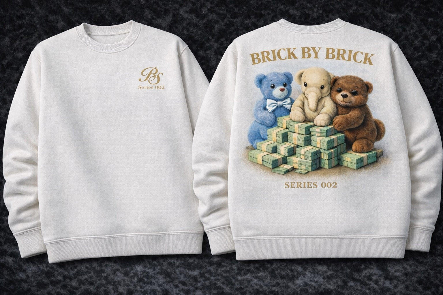 Buddy, Humphrey, Lil Sea “Brick By Brick” Series 002 Sweatshirt