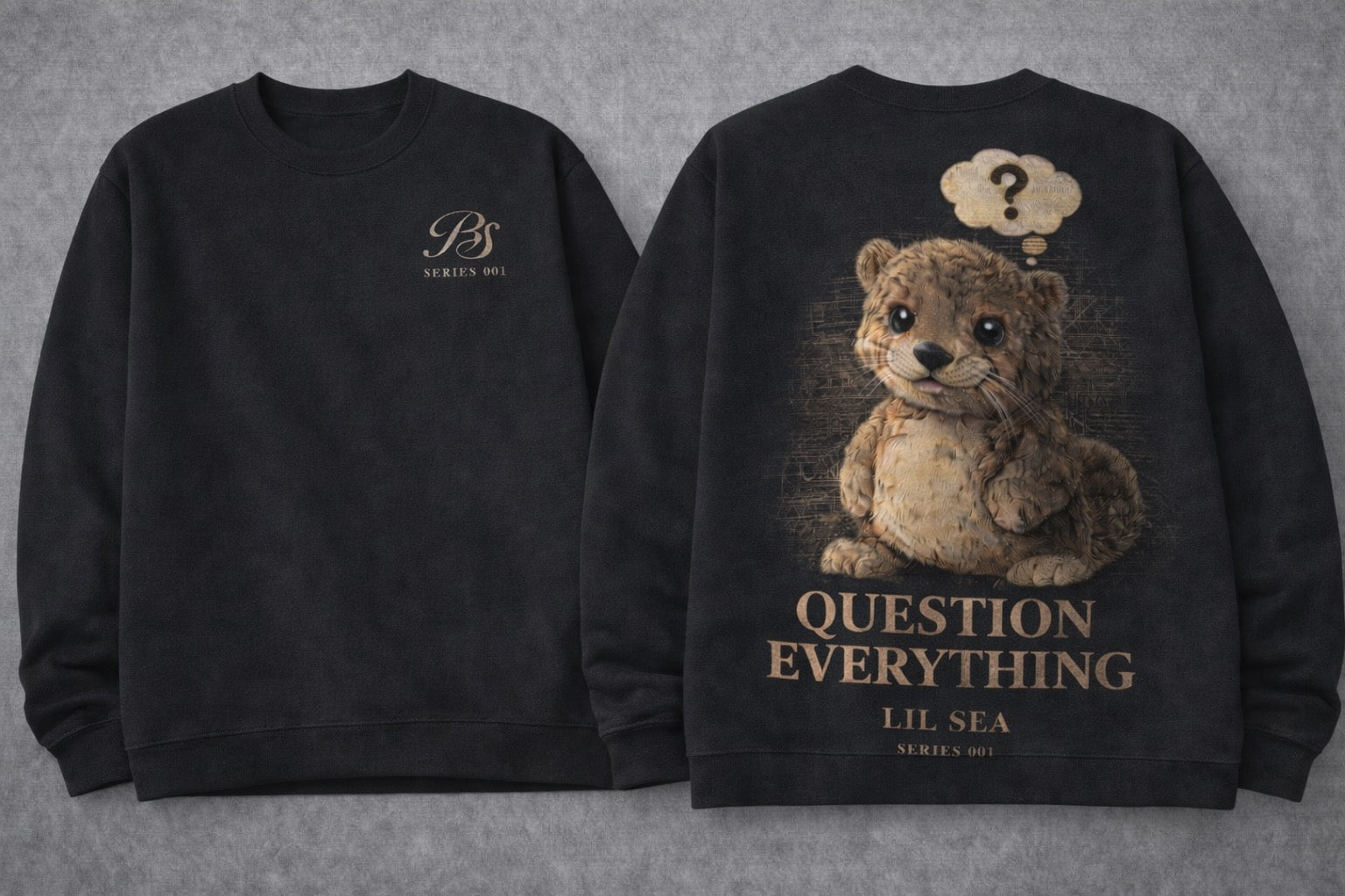 Lil Sea “Question Everything” Series 001 Sweatshirt