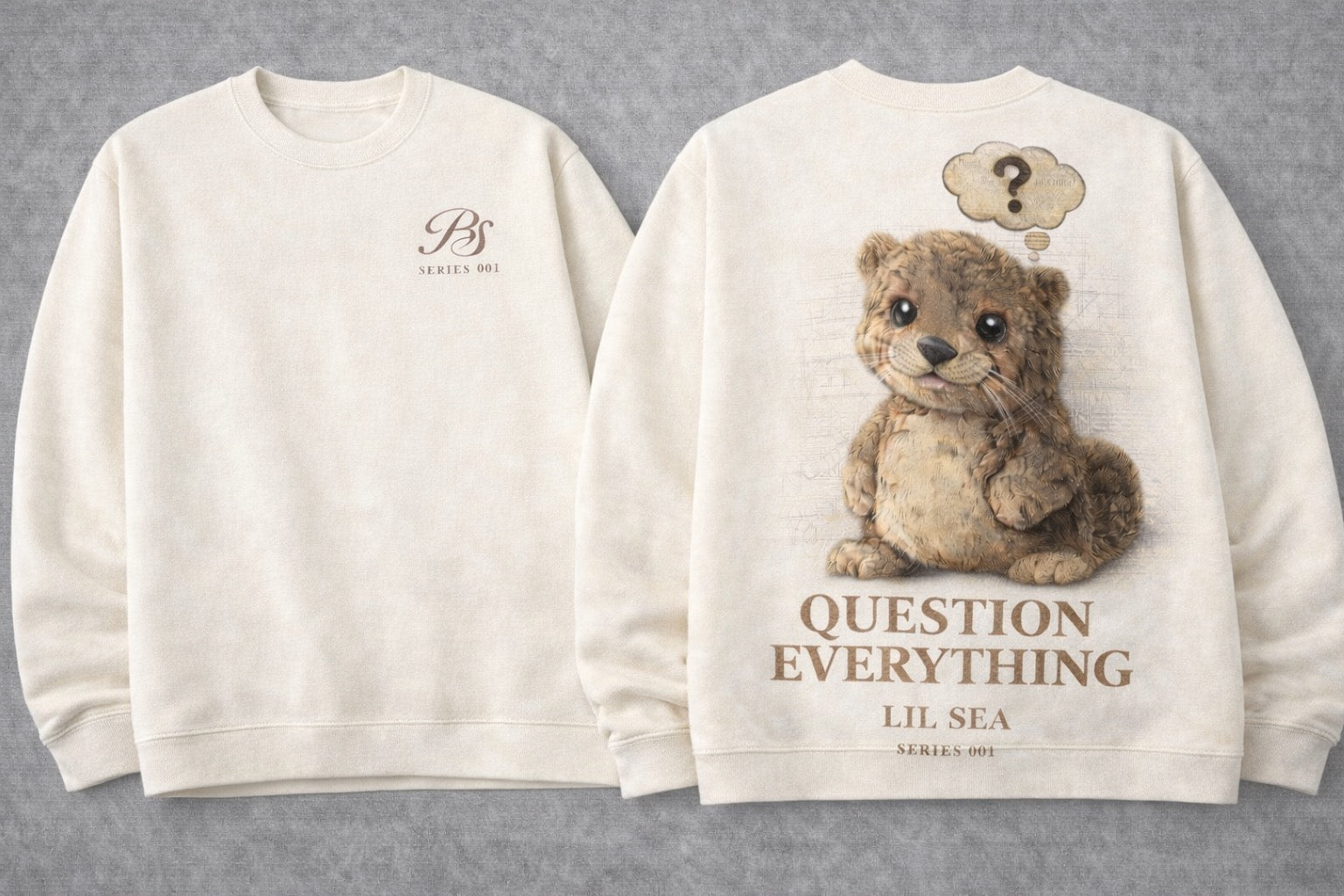 Lil Sea “Question Everything” Series 001 Sweatshirt