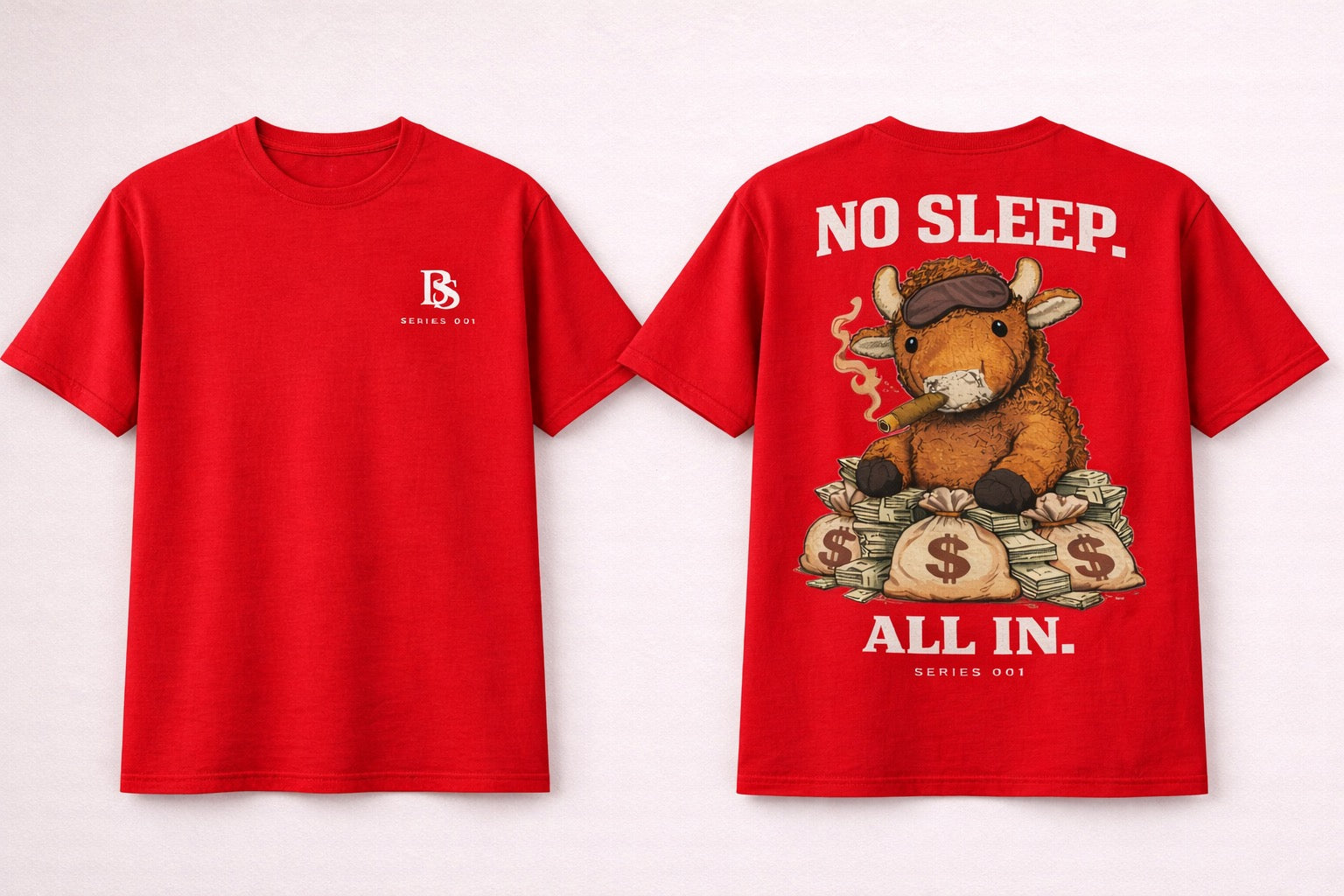 Lumphey "No Sleep. All in" Series 001