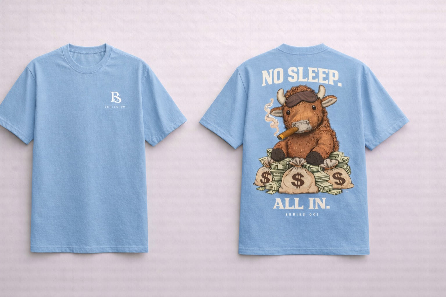 Lumphey "No Sleep. All in" Series 001