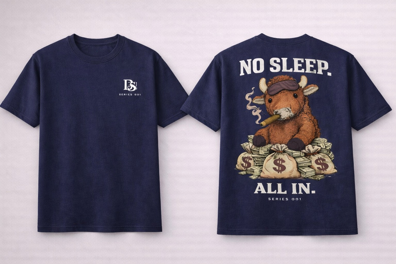 Lumphey "No Sleep. All in" Series 001