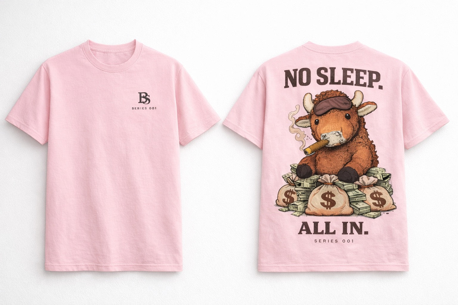 Lumphey "No Sleep. All in" Series 001