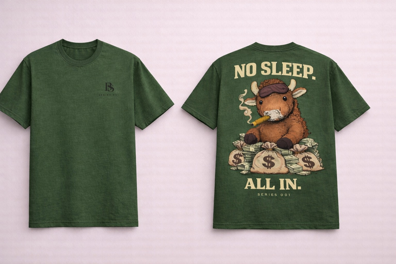Lumphey "No Sleep. All in" Series 001