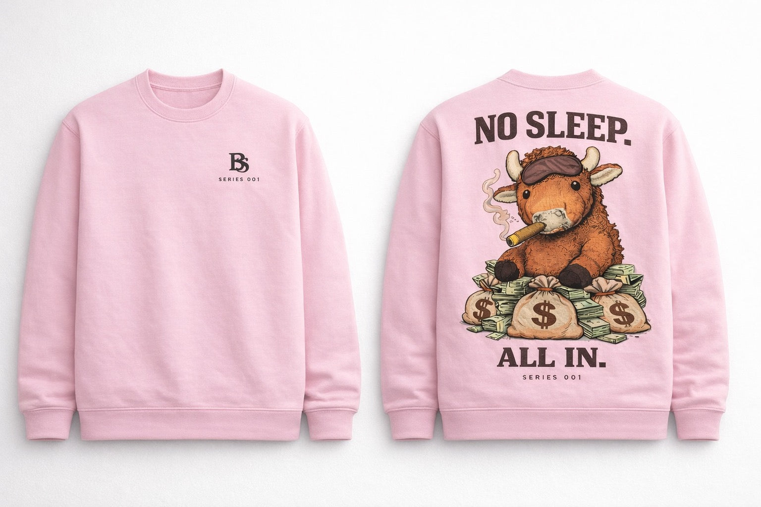 Lumphey "No Sleep. All in" Series 001 Sweatshirt