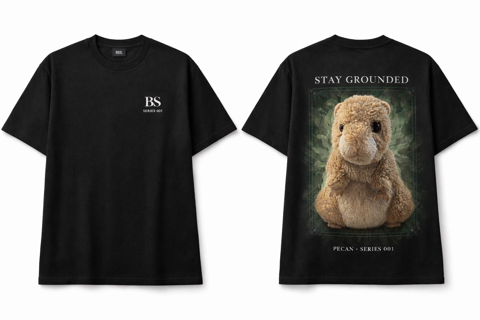 Pecan Hamster “Stay Grounded” Series 001