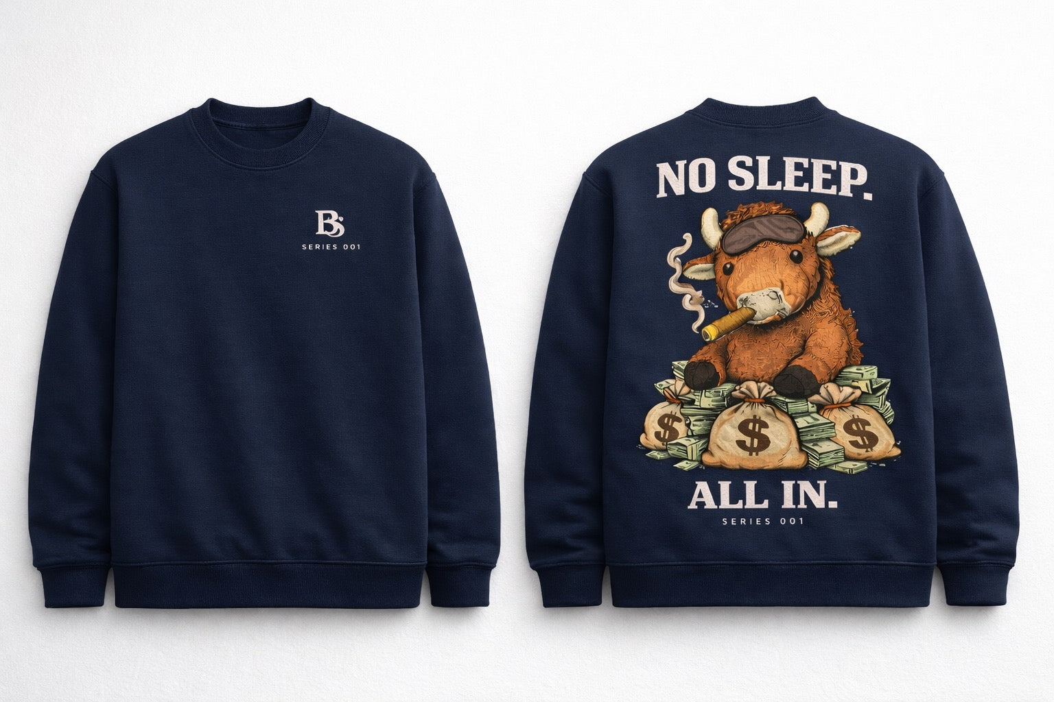 Lumphey "No Sleep. All in" Series 001 Sweatshirt