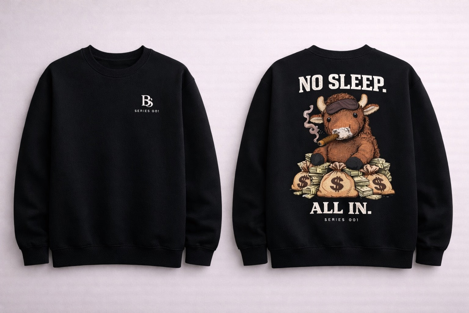 Lumphey "No Sleep. All in" Series 001 Sweatshirt