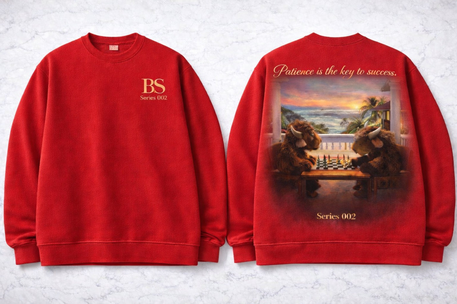 Brody and Lumphey "Patience Is The Key To Success" Series 002 Sweatshirt