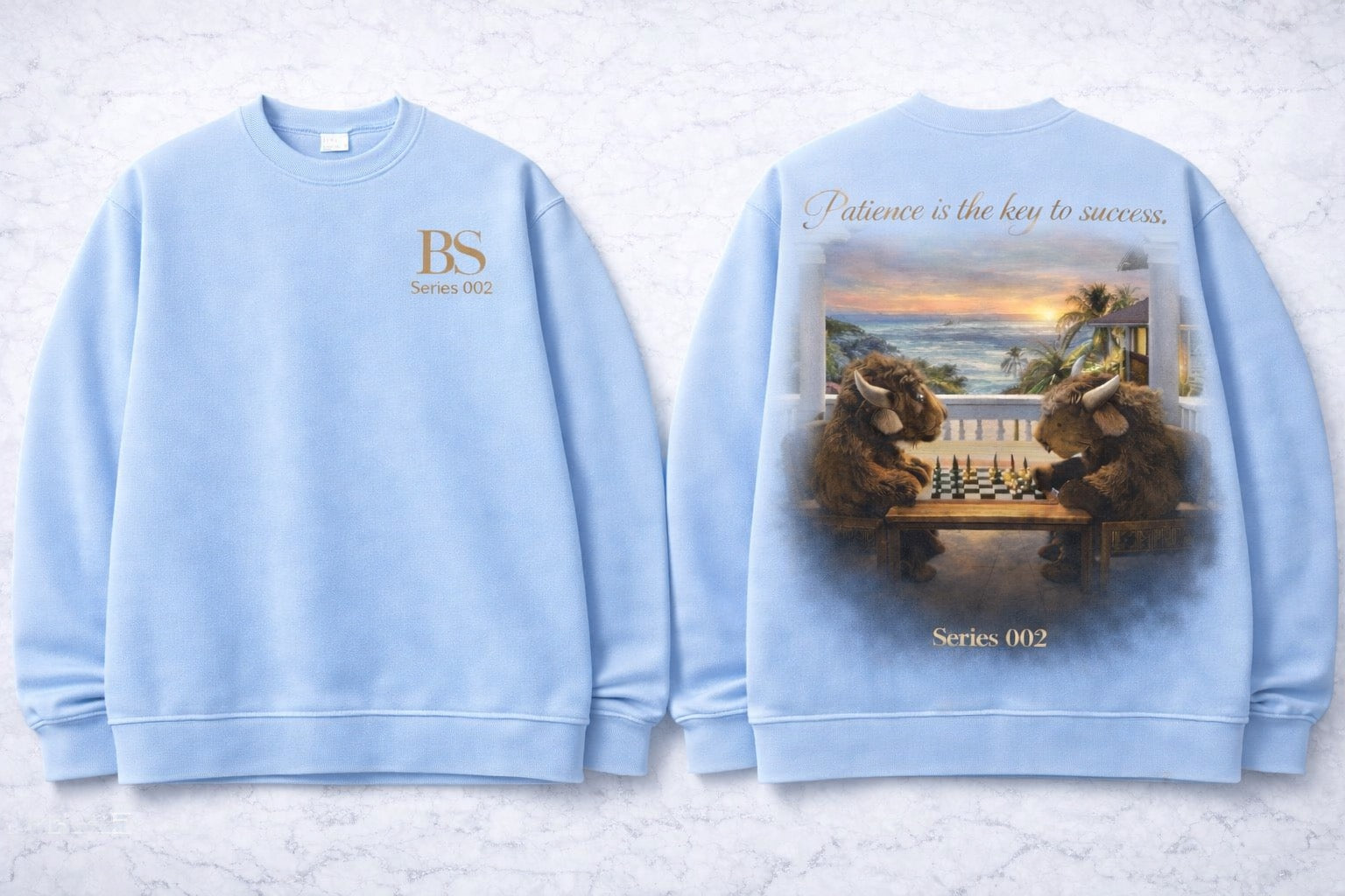 Brody and Lumphey "Patience Is The Key To Success" Series 002 Sweatshirt