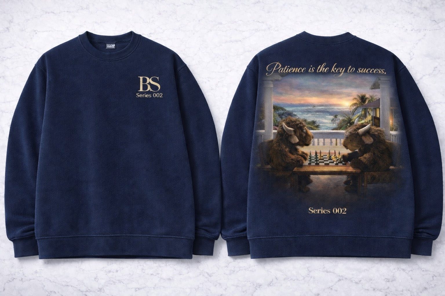 Brody and Lumphey "Patience Is The Key To Success" Series 002 Sweatshirt