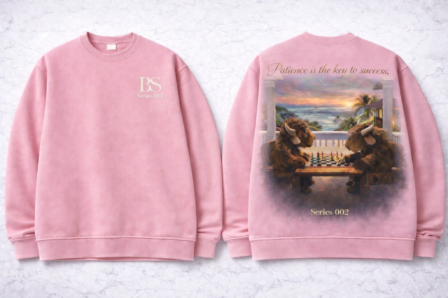Brody and Lumphey "Patience Is The Key To Success" Series 002 Sweatshirt