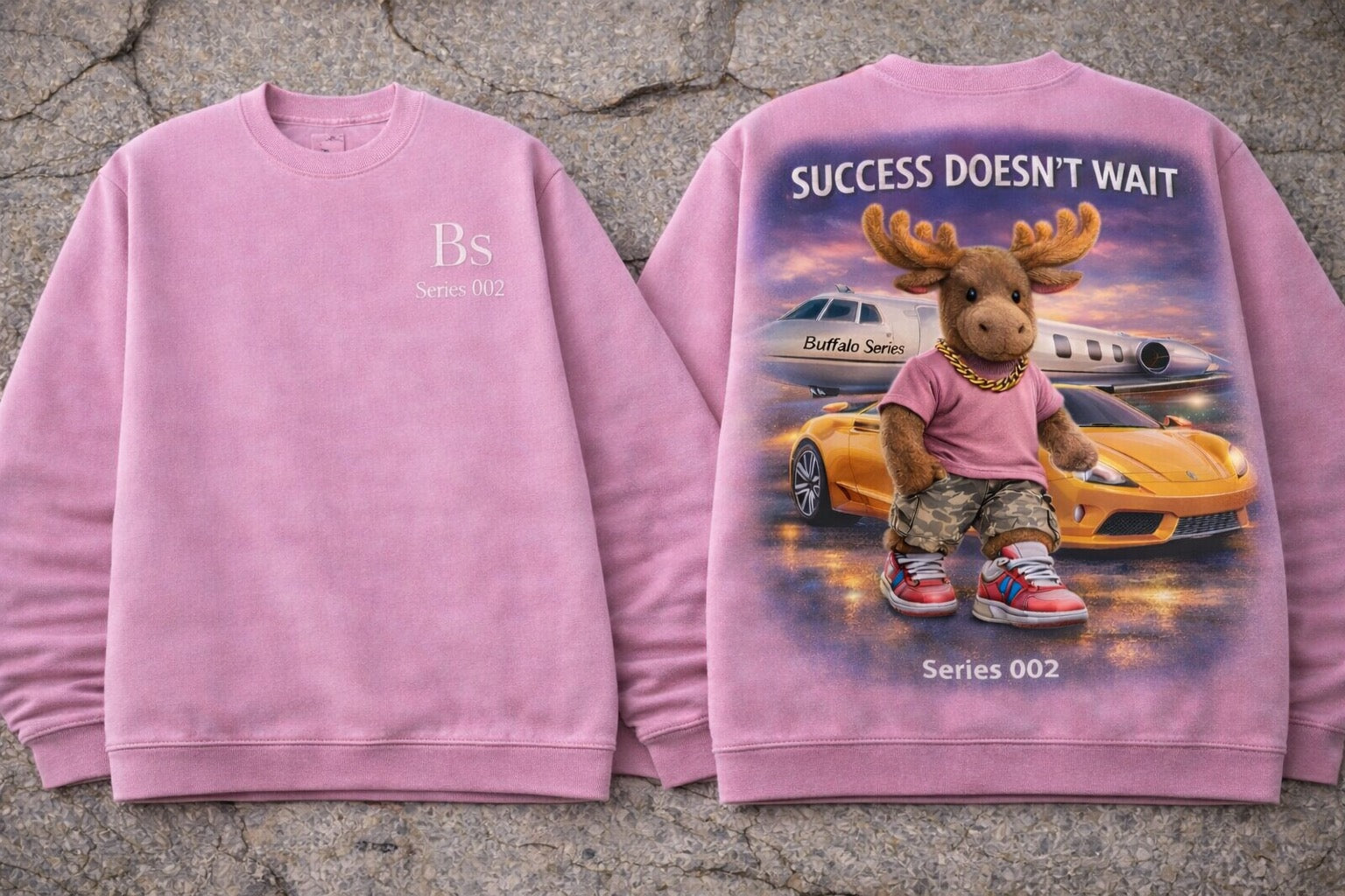 Lumpy "Success Doesn't Wait" Series 002 Sweatshirt